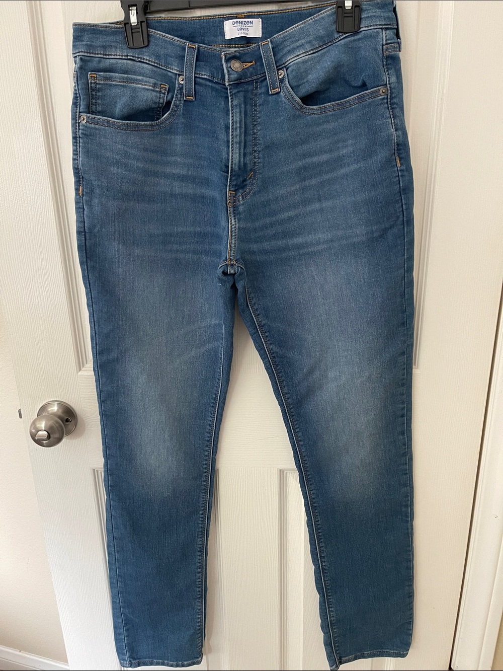 Denizen from Levi's 216 Slim Jeans in Medium Blue
